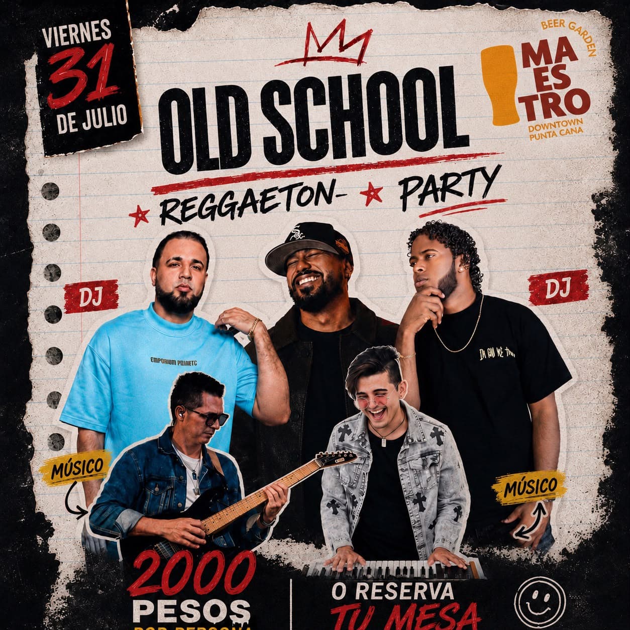 OLD SCHOOL REGGAETON PARTY